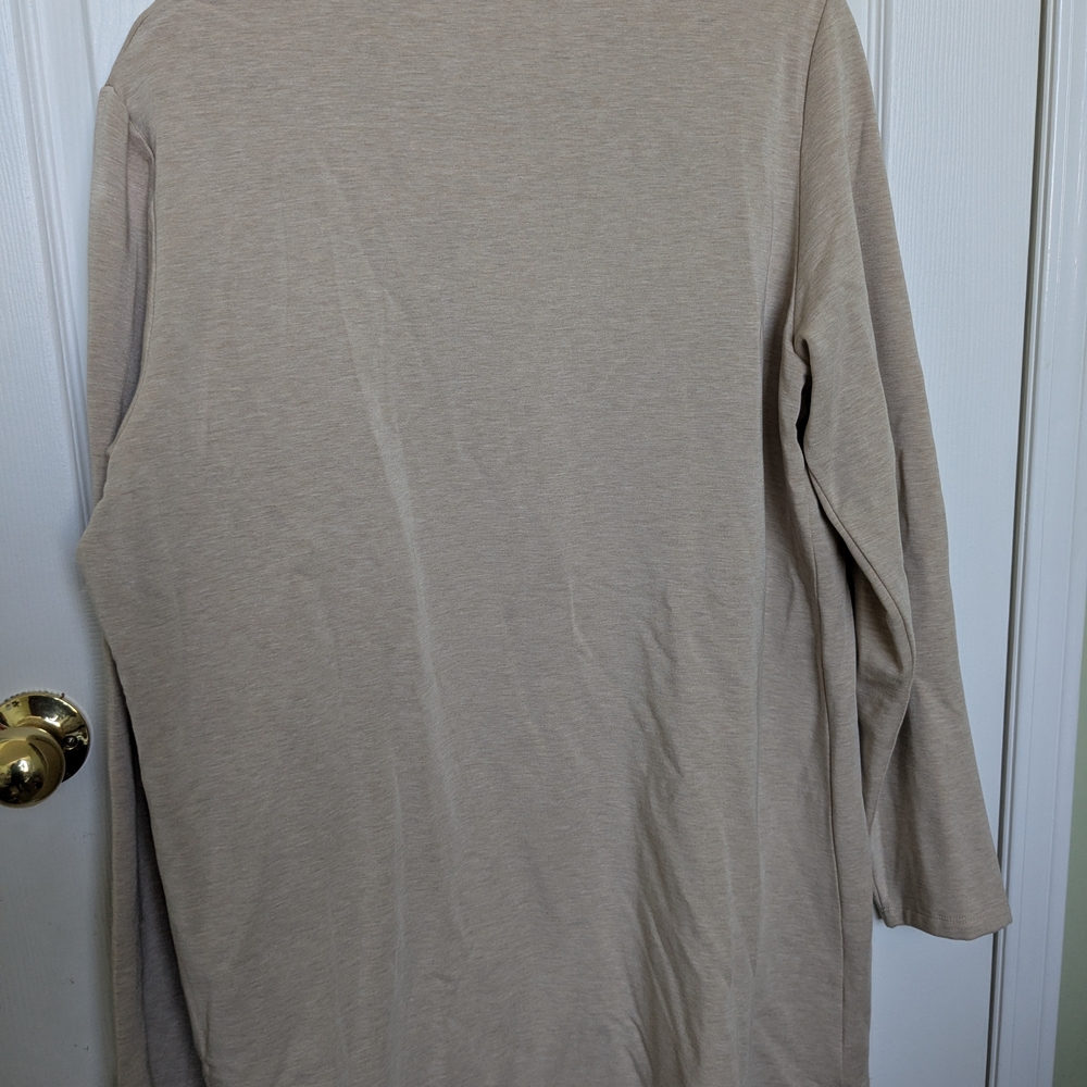 Women's Beige Cardigan - Picture 3 of 3
